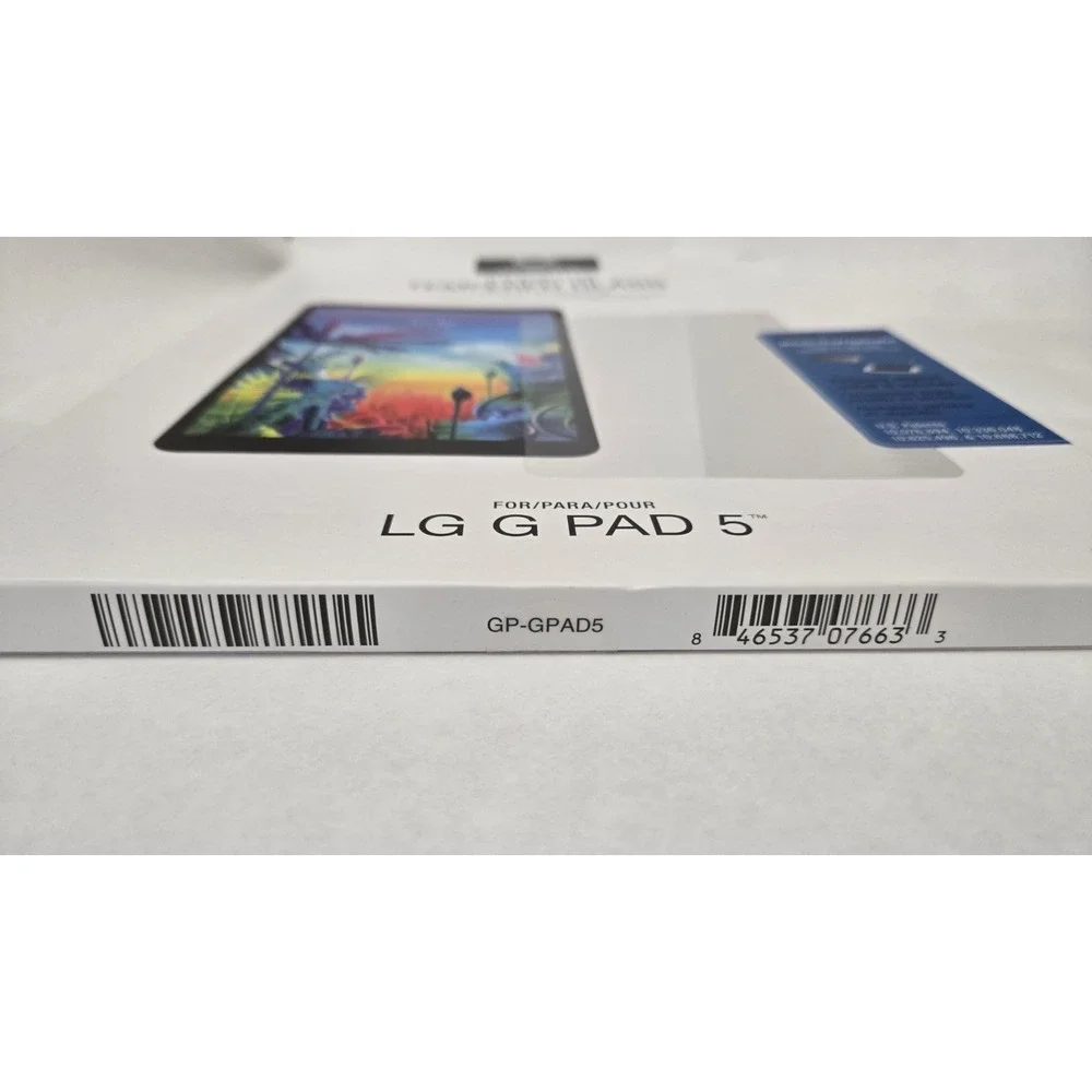 T Mobile Quikcell LG G Pad5 Premium Tempered Glass Screen Protector GP-GPAD5 NEW